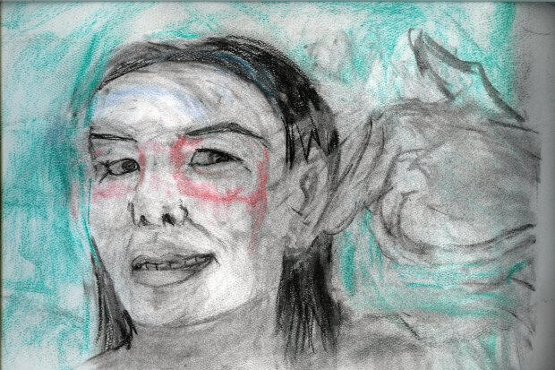 Self-portrait still from PedantPhilia