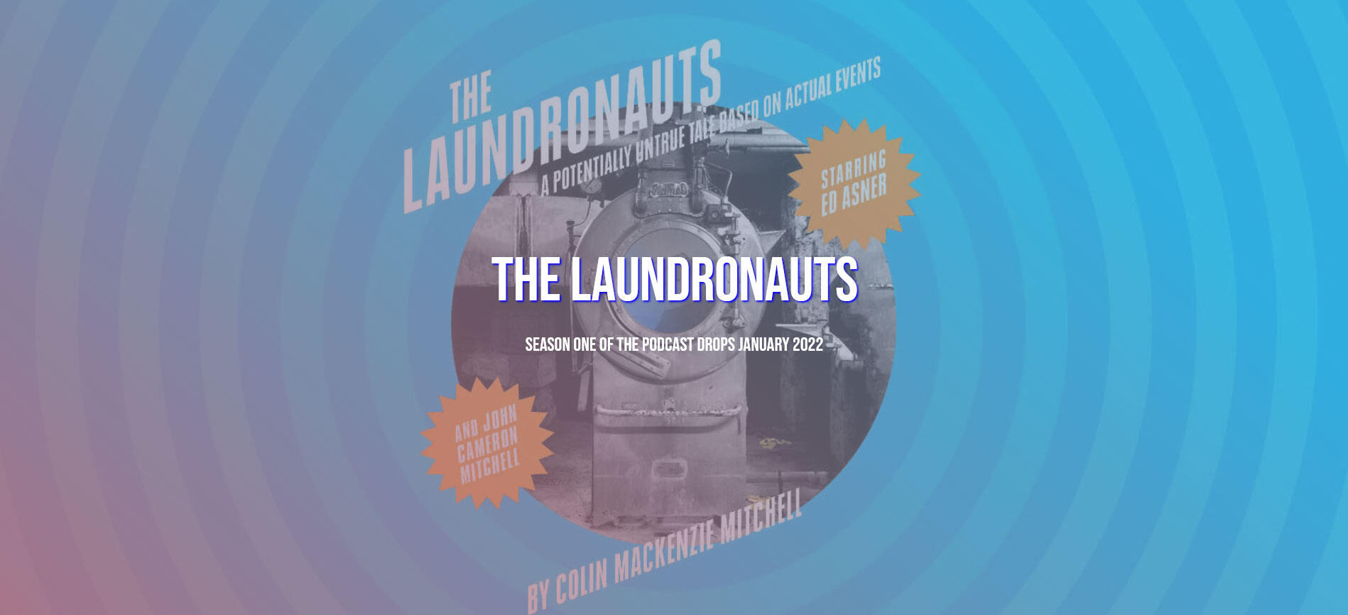 Laundronauts Carrd website