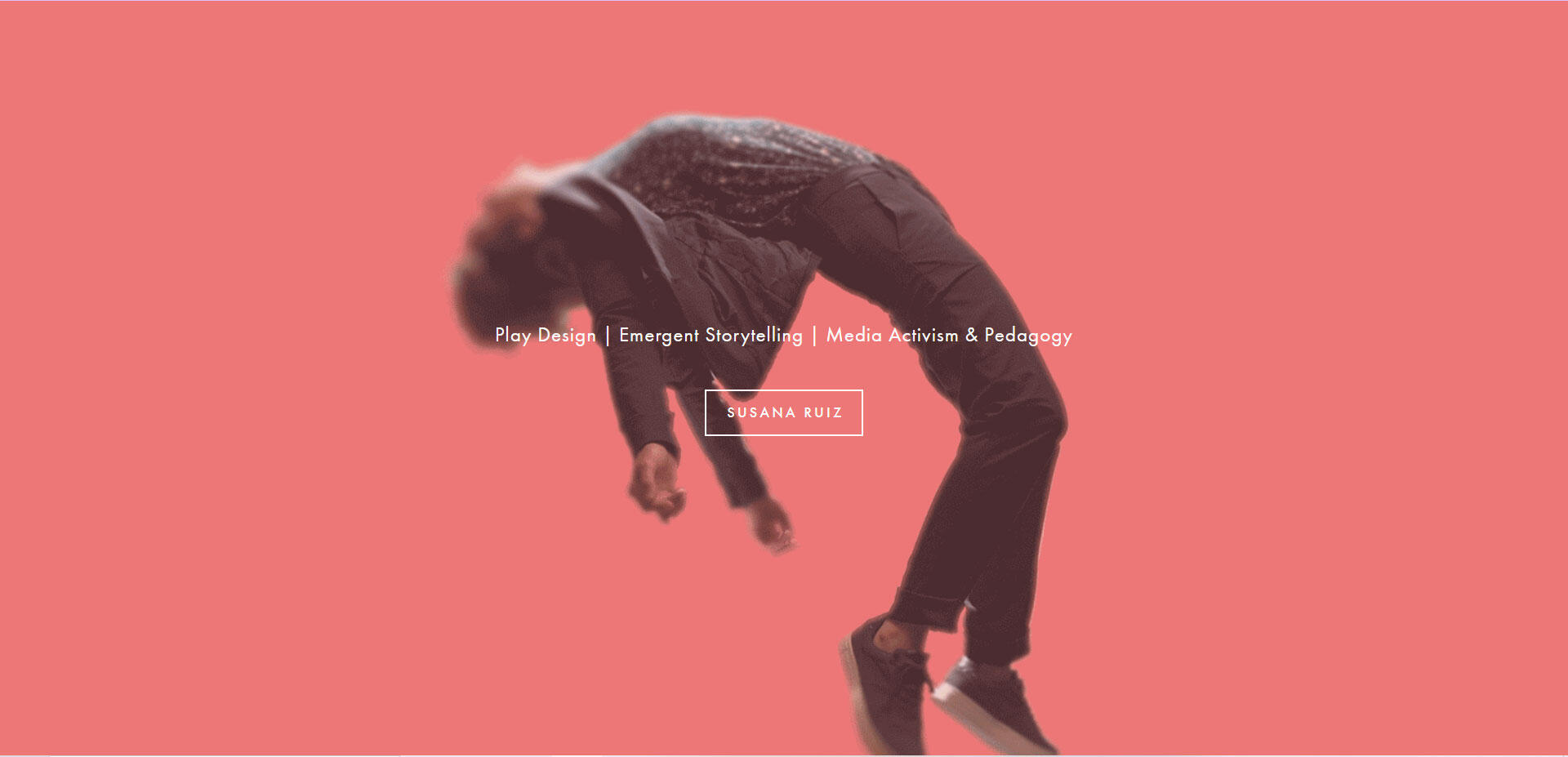 Susana Ruiz SquareSpace (2018) Animation & Website support