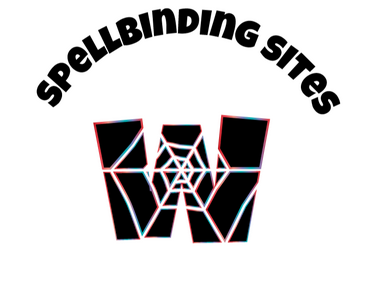 W is for Web logo "Spellbinding sites"