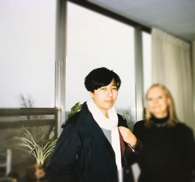 In therapy at Rutgers University (1998)